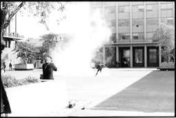Photographer & Tear Gas